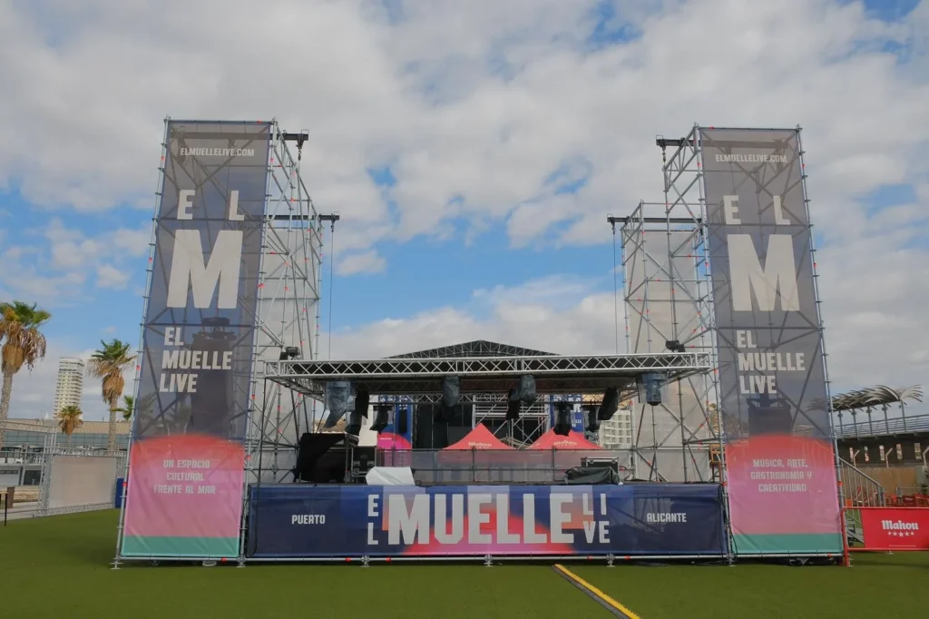 El Muelle Live: el Puerto de Alicante como gran escenario del verano 2026